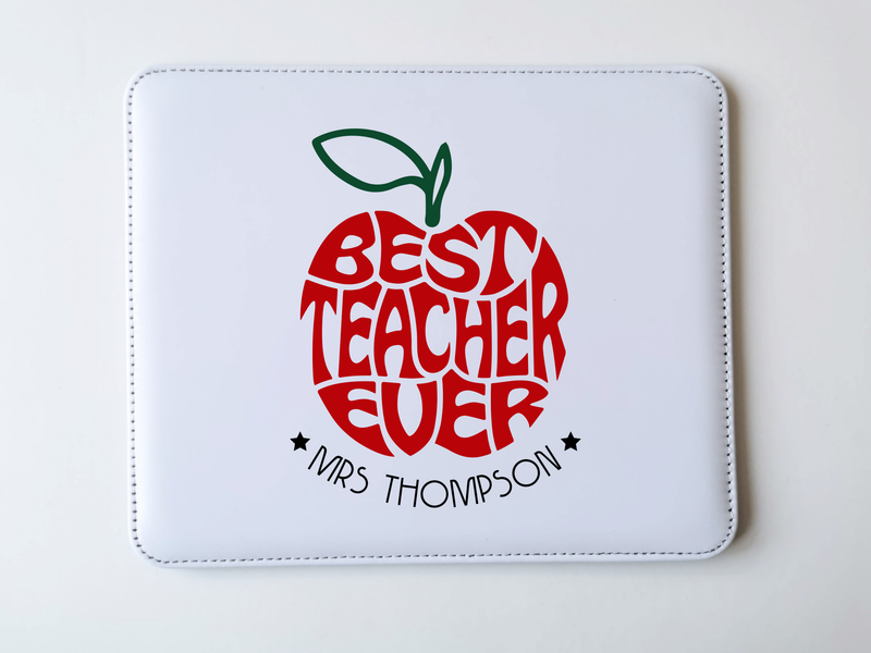 Personalised Best Teacher Ever Mousepad