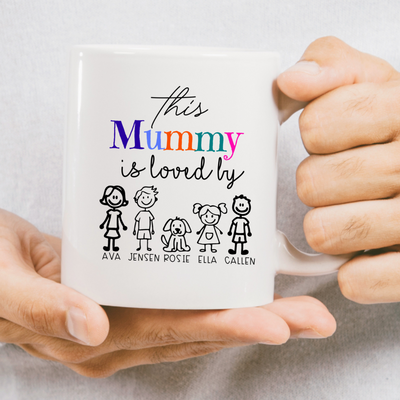 personalised mummy mug