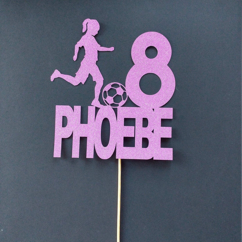 Personalised Football Custom Cake Topper