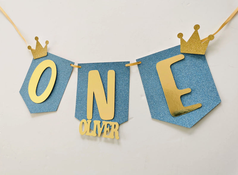 1st birthday highchair banner 