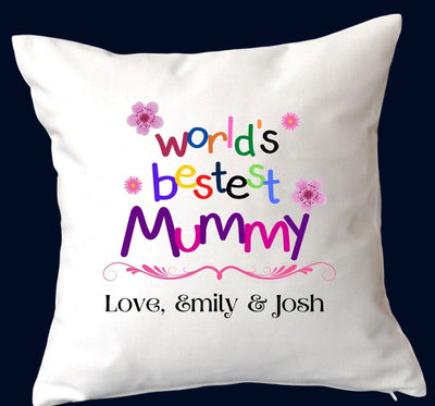personalised mummy cushion