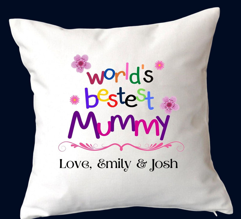 personalised mummy cushion