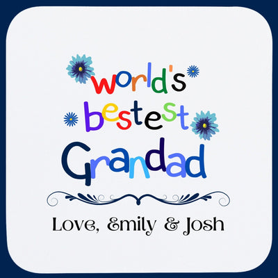 world's bestest coaster for grandad