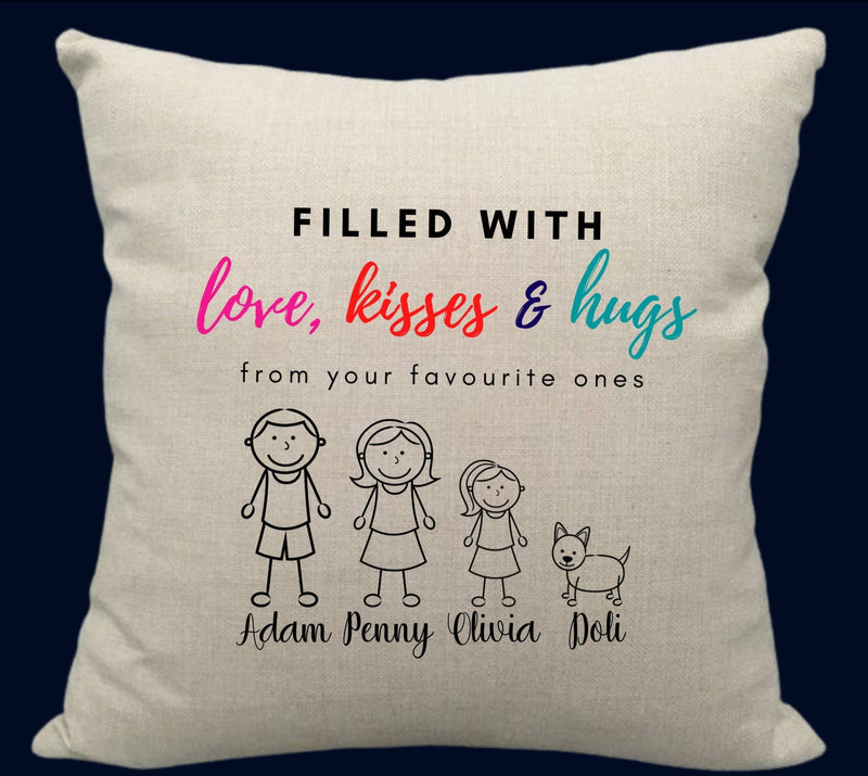 Personalised cushion