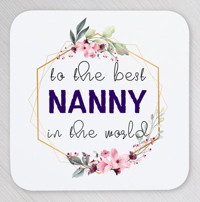 flora coaster for nanny